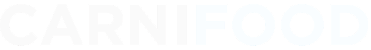 CarniFood Logo mit weißer Schrift